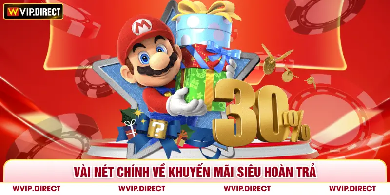 Vài nét chính về khuyến mãi siêu hoàn trả